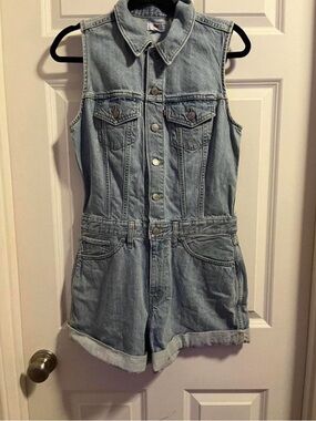 Levi's Light Blue Denim romper